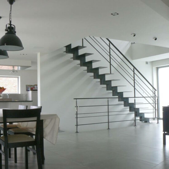 Construction maison contemporaine à Bastogne architecte Kaiser Valérie