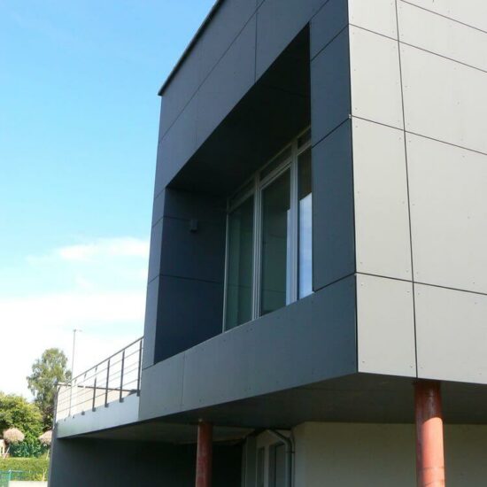 Construction maison contemporaine à Bastogne architecte Kaiser Valérie