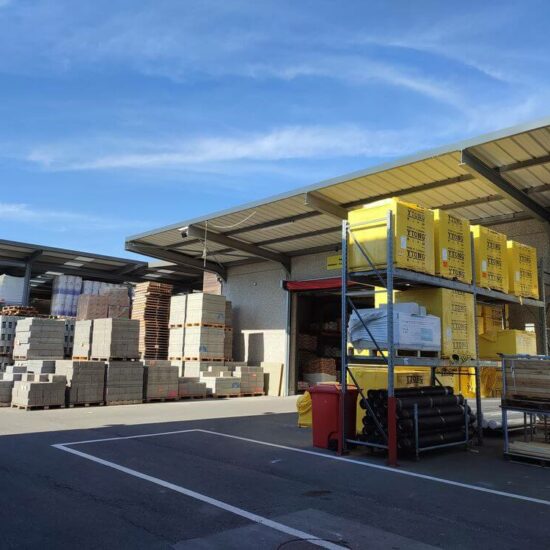 Aménagement entrepot Bastogne architecte Kaiser Valérie