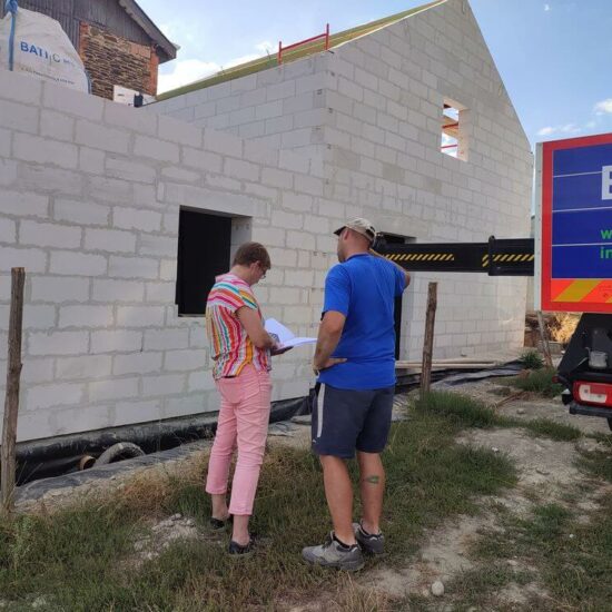 Chantier nouvelle maison en autoconstruction WandeBourcy