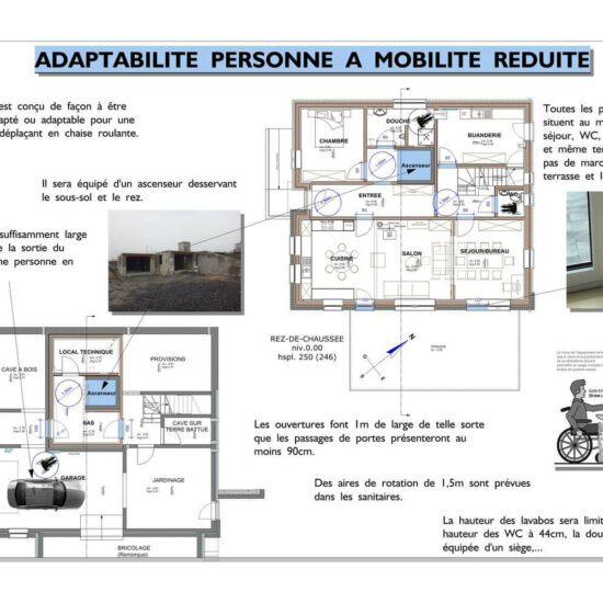 Référence maison traditionnelle pour PMR Benonchamps Architecte Valérie Kaiser Bastogne étanchéité PEB (2)