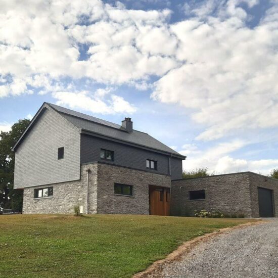 Nouvelle construction moderne à Ottrée Architecte Valérie Kaiser