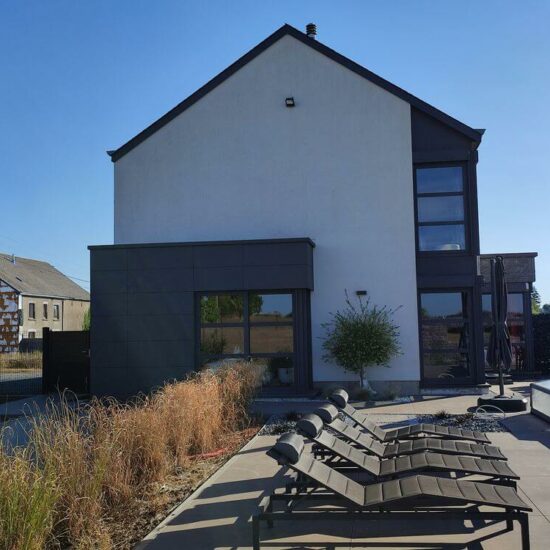 architecte Valérie Kaiser maison contemporaine Bastogne