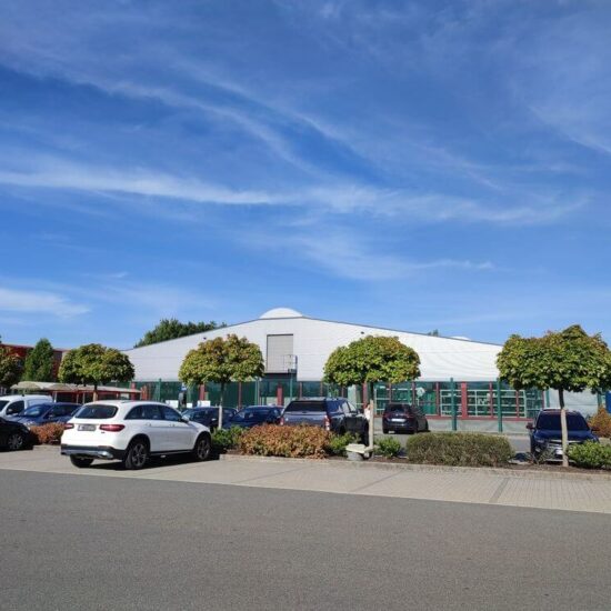 construction hall commercial Bastogne architecte Kaiser VAlérie