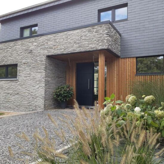 Nouvelle construction moderne à Ottrée Architecte Valérie Kaiser