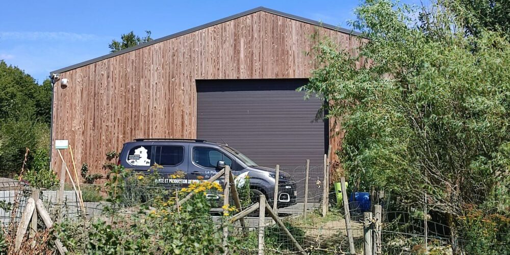 contruction hall professionnel Benonchamps architecte Valerie Kaiser