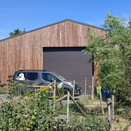 contruction hall professionnel Benonchamps architecte Valérie Kaiser