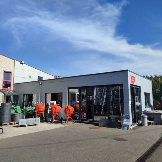 creation hall professionnel Bastogne architecte Valérie Kaiser