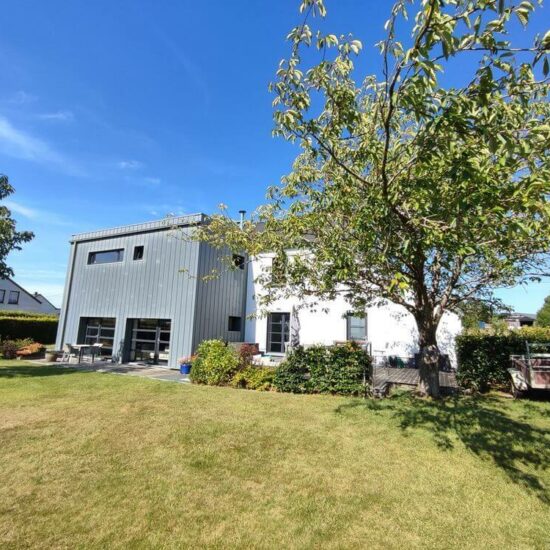 Réalisation extension maison à Bercheux par l'architecte Valérie Kaiser