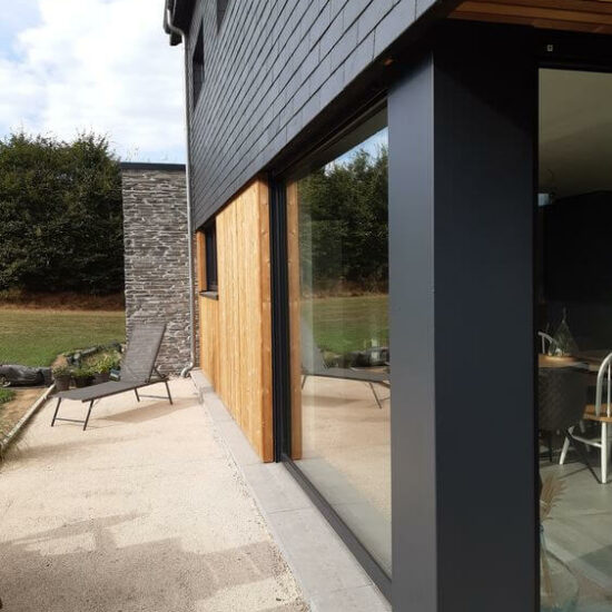 Nouvelle construction moderne à Ottrée Architecte Valérie Kaiser