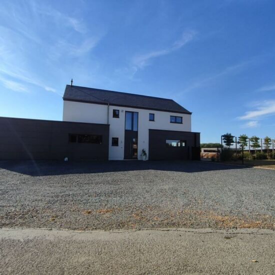 Nouvelle construction traditionnelle architecte Kaiser Valérie Bastogne