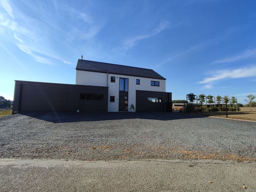 Nouvelle construction traditionnelle architecte Kaiser Valérie Bastogne