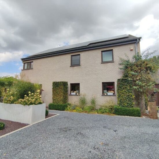 Nouvelle construction ossature bois Bertogne Valérie Kaiser