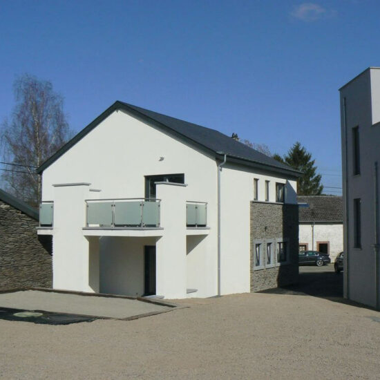 nouvelle construction d’un immeuble a appartement Vielsam architecte Kaiser Valérie