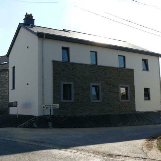 nouvelle construction d’un immeuble a appartements Vielsam architecte Kaiser Valérie