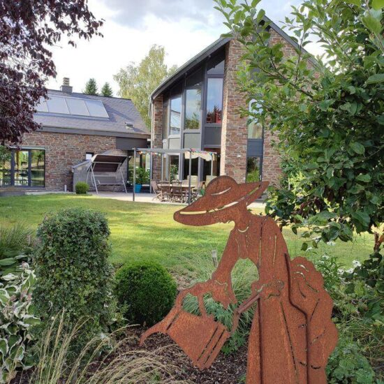 nouvelle construction maison ossature bois + bureau professionnel architecte Valerie Kaiser Bourcy (1)