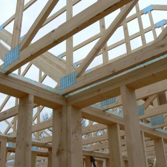 ossature bois maison passive Ruette architecte Kaiser Valérie