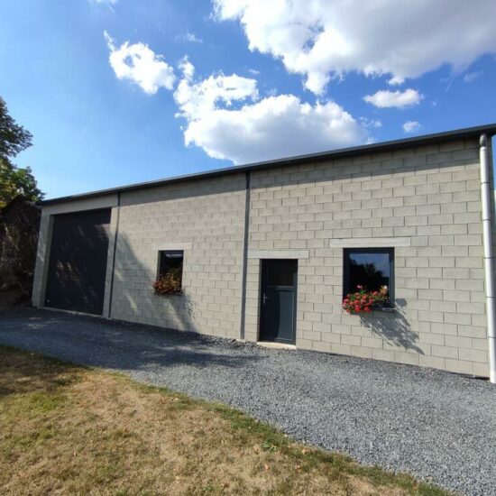 realisation d’une remise Vellereux architecte Valérie Kaiser