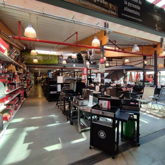 réalisation hall commercial Bastogne architecte Valérie Kaiser