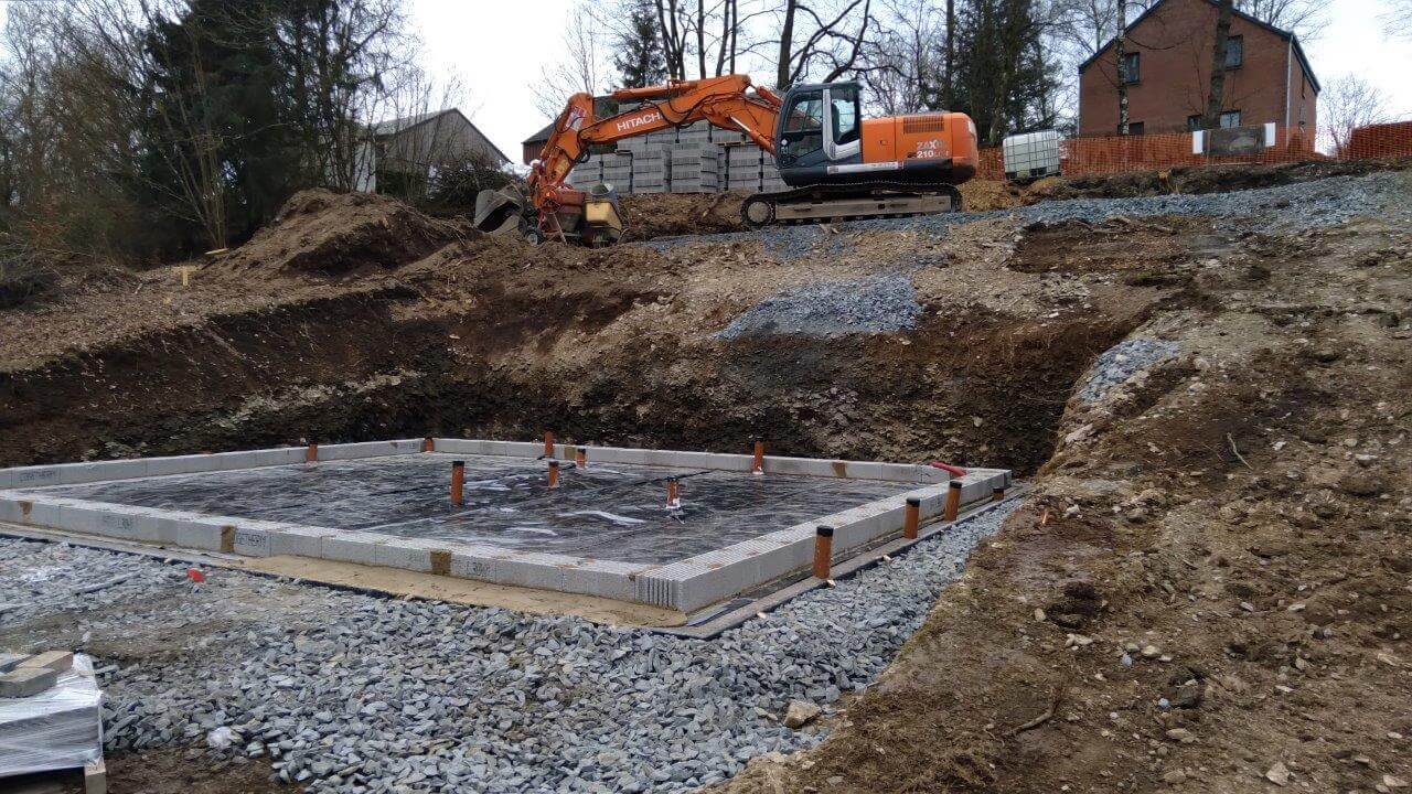 Membrane anti-radon 2 pose membrane anti radon habitation architecte Kaiser Valerie 2