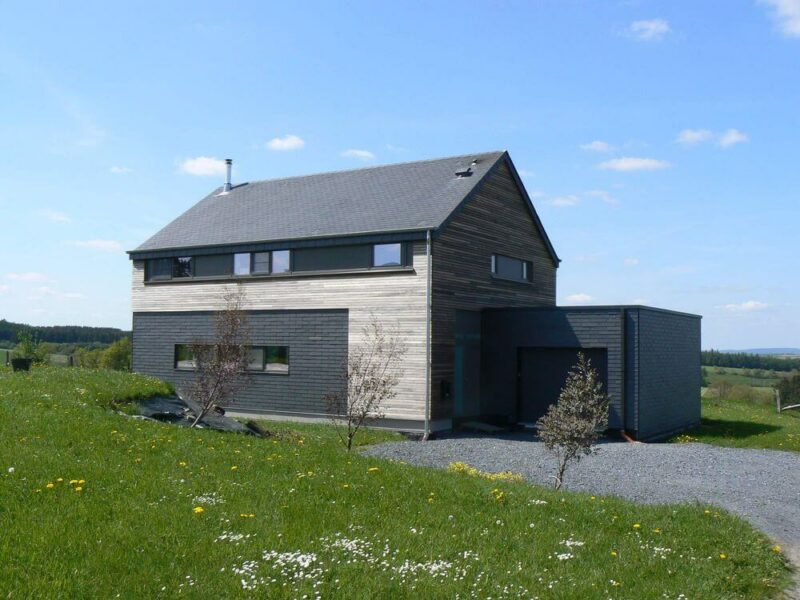 Construction maison ossature bois et bardage bois architecte Kaiser Valerie 1 Copie