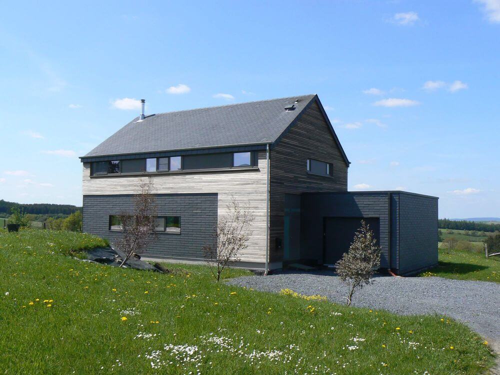 Construction maison ossature bois et bardage bois architecte Kaiser Valerie 1 Copie