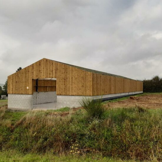 Construction Hall agricole Jubiéval Architecte Kaiser Valérie Bastogne (5)