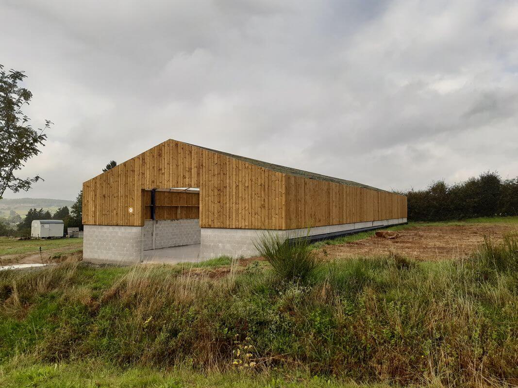 Construction Hall agricole Jubieval Architecte Kaiser Valerie Bastogne 5